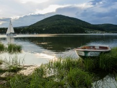 Edersee, Rehbach, Sonnenuntergang