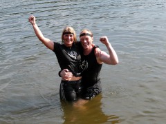 Sieg ~ beim Drachenbootrennen in Herzhausen