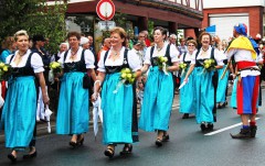 Die lachende Dame- Schützenkönigin 2012 in Sachsenhausen 